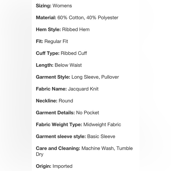 Sanrio Hello Kitty Christmas Red Sweater NEW With Tags, X-Large - Picture 6 of 7